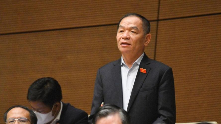 Đại biểu Quốc hội Lê Thanh Vân phát biểu trên Nghị trường