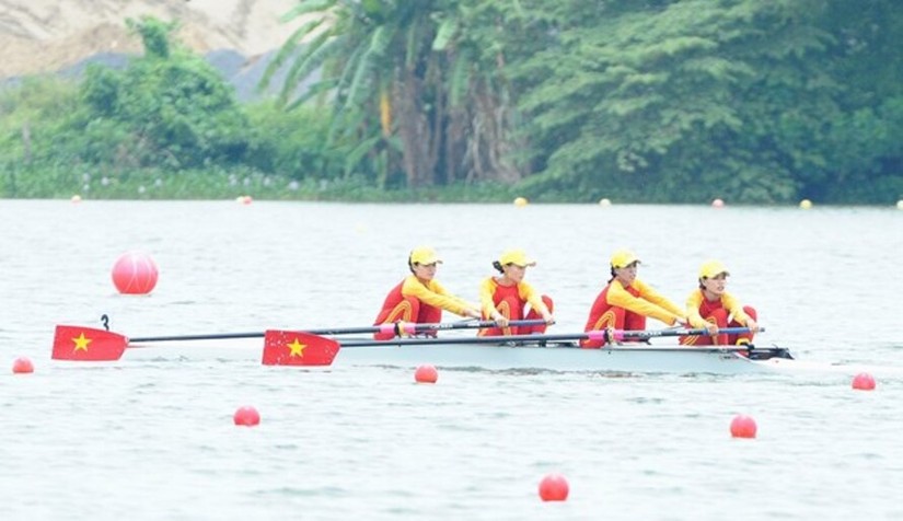 Rowing mang về cho đoàn Việt Nam 2 huy chương Vàng.