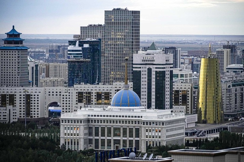 Quang cảnh Thủ đô Nur-Sultan, Kazakhstan. Ảnh: AP