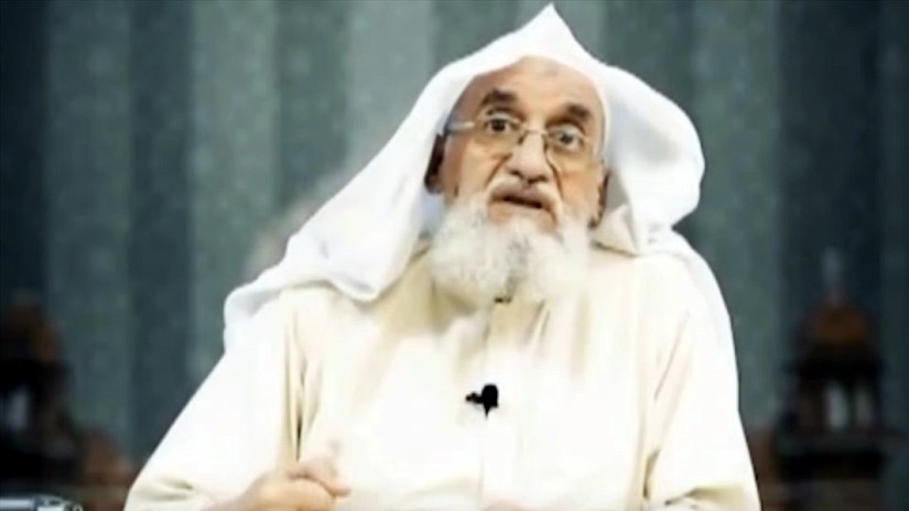 Thủ lĩnh Al Qaeda Ayman al-Zawahiri. Ảnh: AP