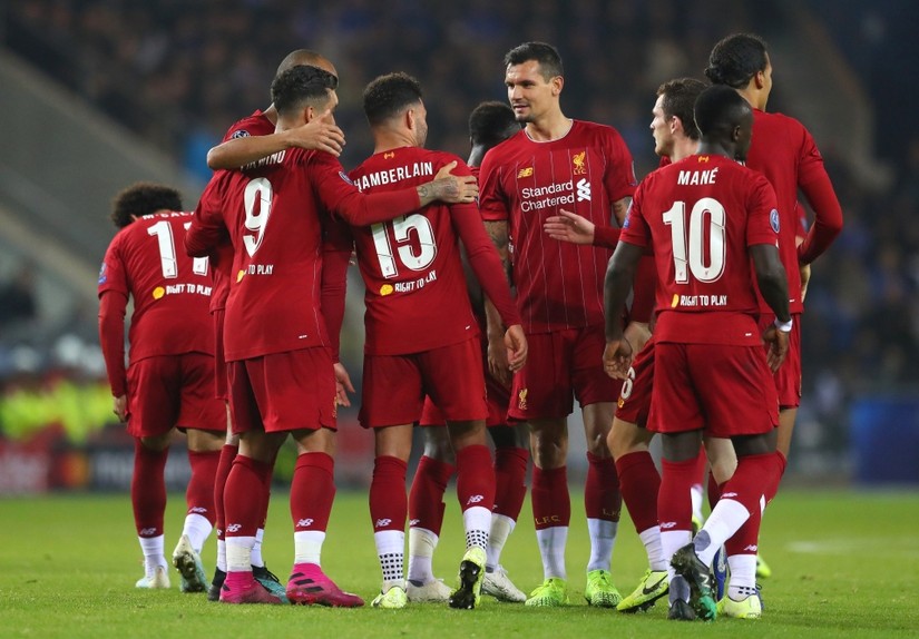 Đồng phục thi đấu của Liverpool. Ảnh: Getty Images